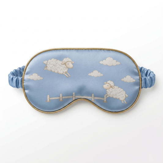 Counting Sheep Silk Mask
