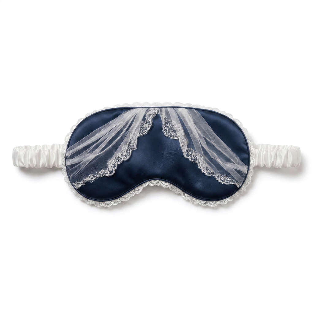 Bridal Veil Silk Sleep Mask