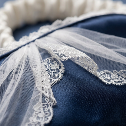 Bridal Veil Silk Sleep Mask