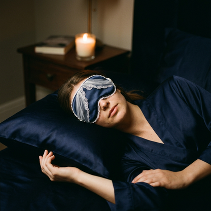 Bridal Veil Silk Sleep Mask