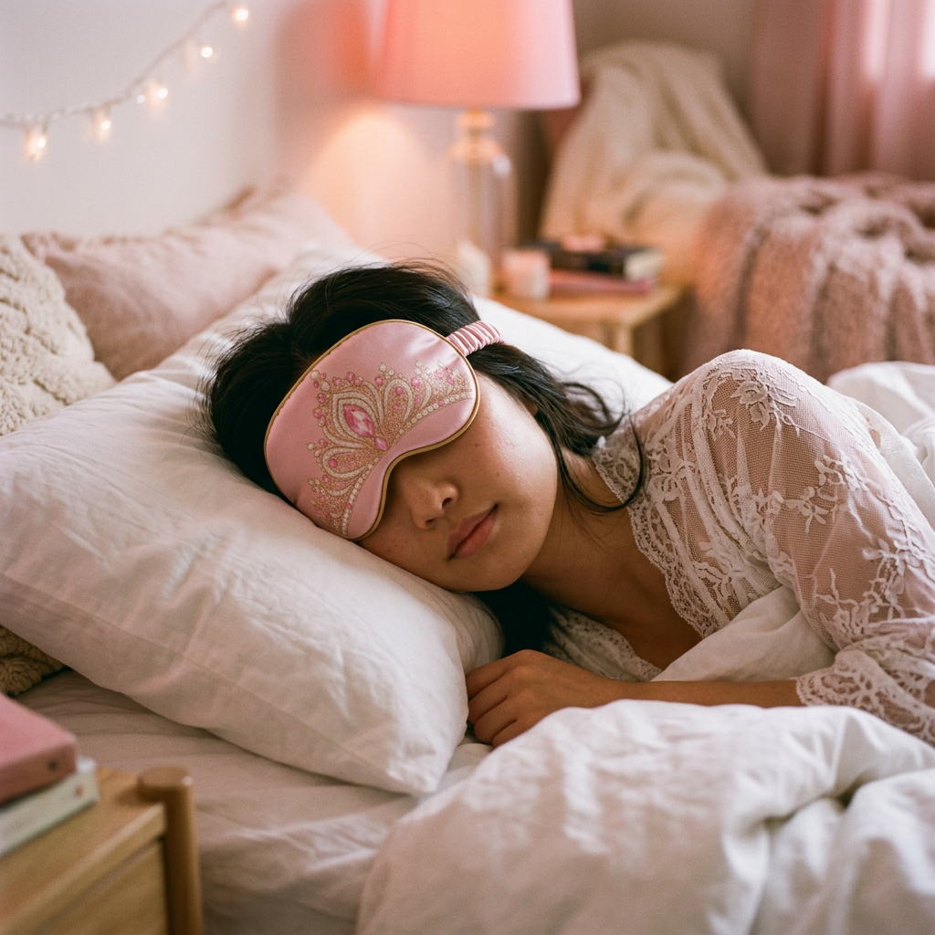 Sleeping Princess Silk Sleep Mask